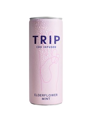 Trip CBD Infused Elderflower Mint 250ml