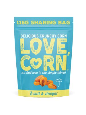 Love Corn Salt & Vinegar Sharing Bag 115g