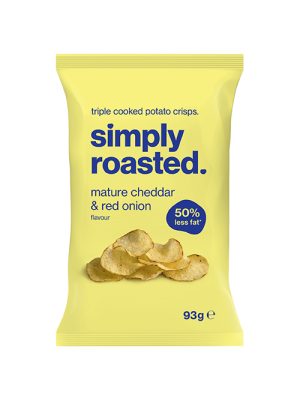 Simply Roasted Mature Cheddar & Red Onion 93g