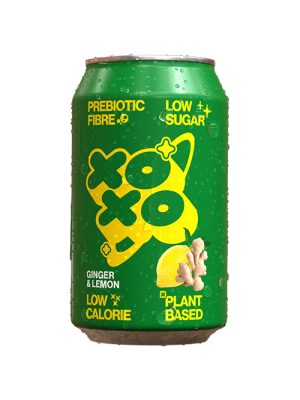 XOXO Sparkling Ginger & Lemon Soda 330ml