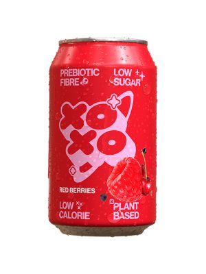 XOXO Sparkling Red Berries Soda 330ml