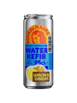 Agua De Madre Water Kefir Lemon & Ginger 250ml