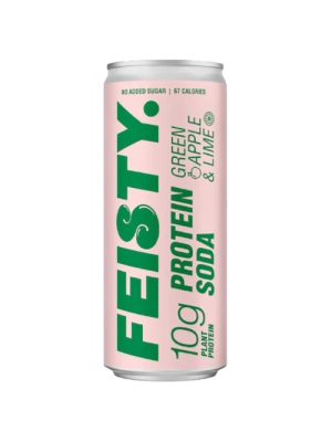 Feisty Green Apple & Lime Protein Soda 330ml