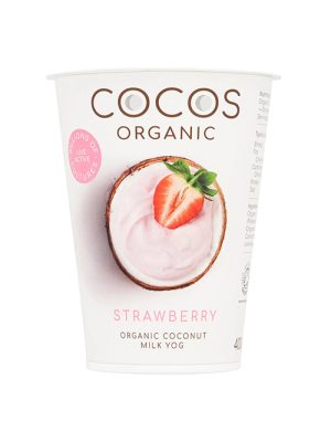 Cocos Organic Strawberry Yoghurt Alternative 400g