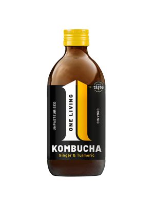 One Living Ginger & Turmeric Kombucha 330ml